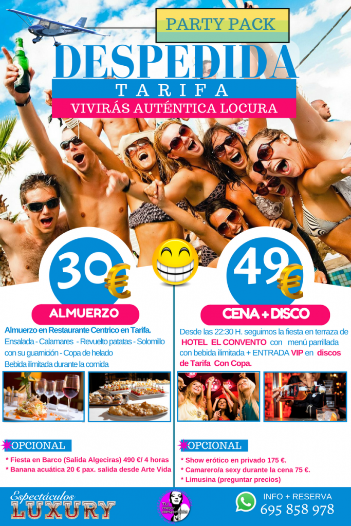 fiesta de despedida en Tarifa 
