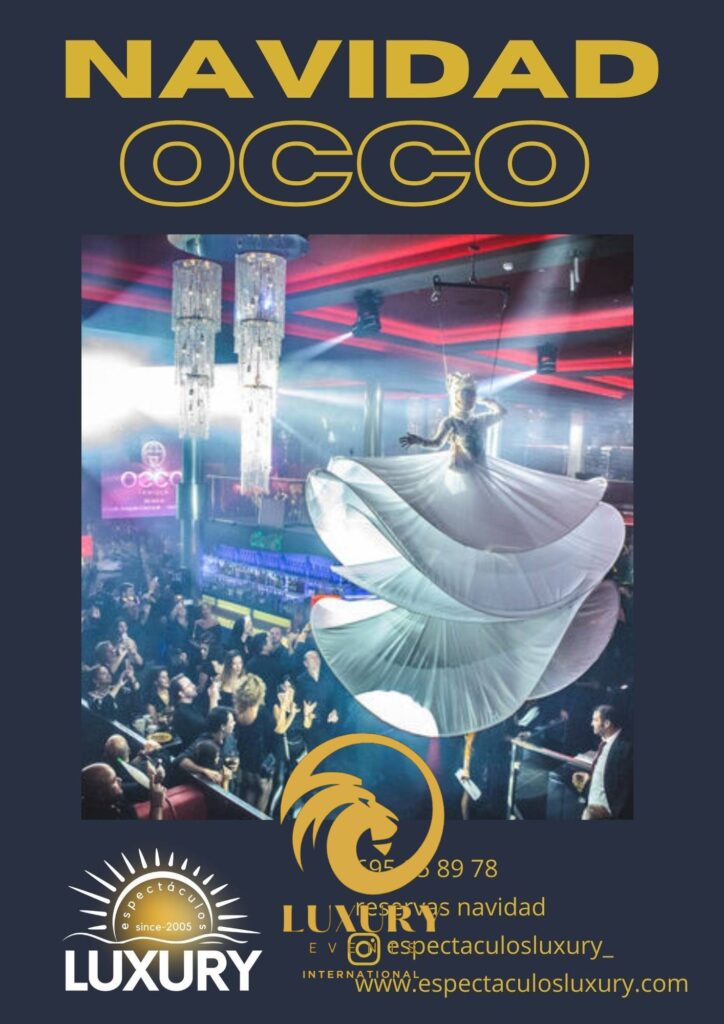 Cena de navidad en Occo Sevilla 2026 1 Cena de navidad en occo - Espectáculos Luxury 2026
