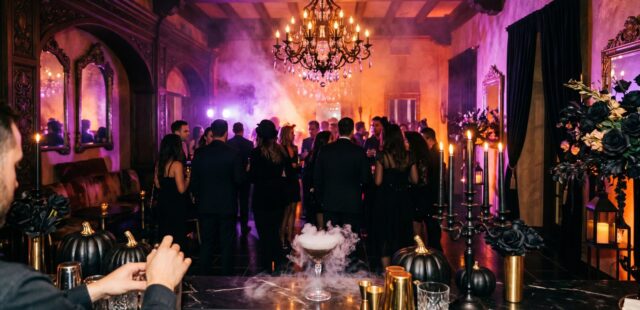 Fiesta Halloween para adultos: show temático, venue y presupuesto