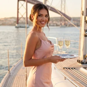Hostess Lisboa – con champán en velero de lujo por el Tajo
