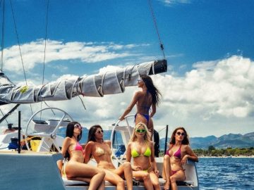 Stripper en Barco